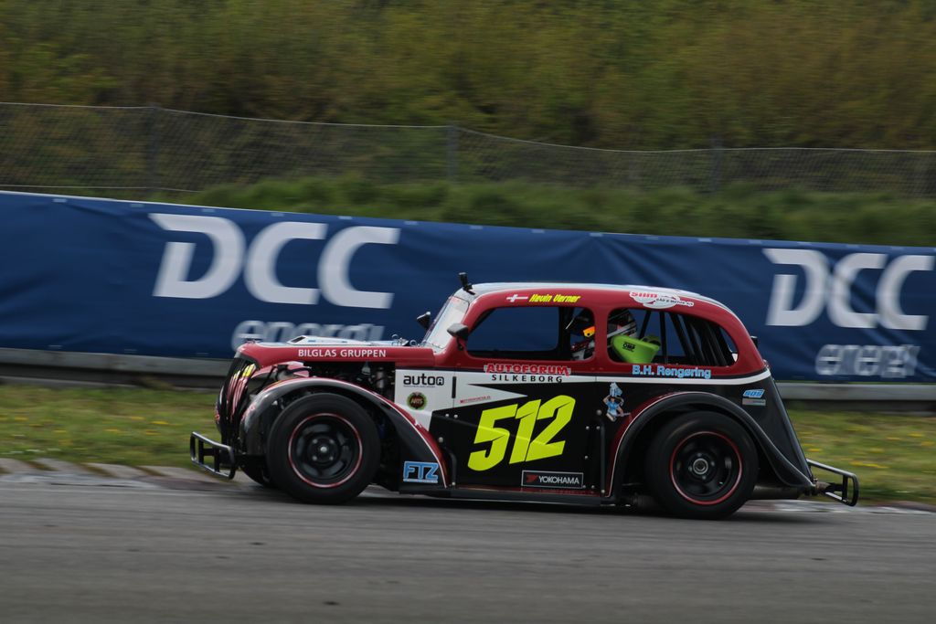 Kevin Verner sejrede på Padborg
(Foto: Motorsporten.dk)